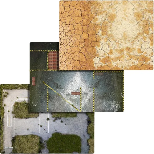 Tapete de juego compatible con Warhammer 40k Kill Team – 22 x 30 Killteam tapete de juego de rol para Warhammer Starter Set o jugadores avanzados –
