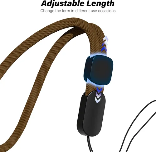 Miniatura 4 de oakxco Lanyard Compatible with Airpods Pro 2 Loop Marrón