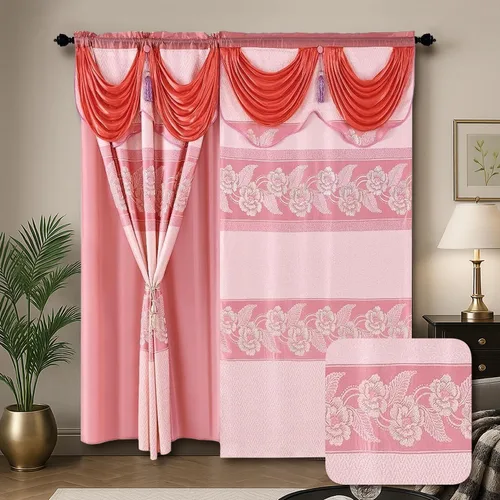 Miniatura 8 de YHSF Cortinas elegantes para oscurecer la habitación para sala de estar y dormitorios, 54 pulgadas de ancho x 84 pulgadas de largo, juego de 2 Marrón