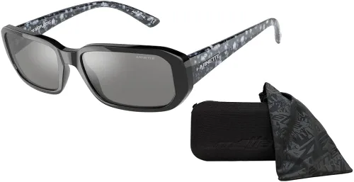 Miniatura 3 de ARNETTE Gringo AN4265 Rectangle Sunglasses for Men + BUNDLE with Designer iWear Complimentary Care Kit