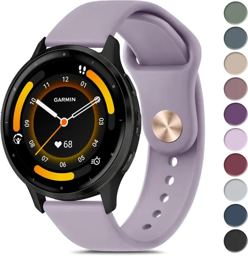 Miniatura 8 de Meliya Correas compatibles con Garmin Vivoactive 4 Watch, Garmin Venu 3 / Venu 2 Watch Band para mujeres y hombres, correa de repuesto deportiva