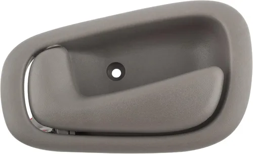 BOXI 79502 Manija interior de la puerta delantera o trasera del lado del conductor para Chevy Prizm Corolla 1998 1999 2000 2001 2002 gris /