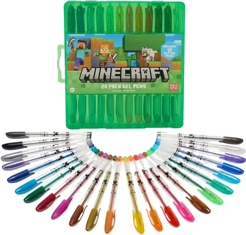Miniatura 19 de Innovative Designs Beetlejuice - Juego de bolígrafos de gel para niños, paquete de 24 con bolígrafos de gel con purpurina, bonitos bolígrafos