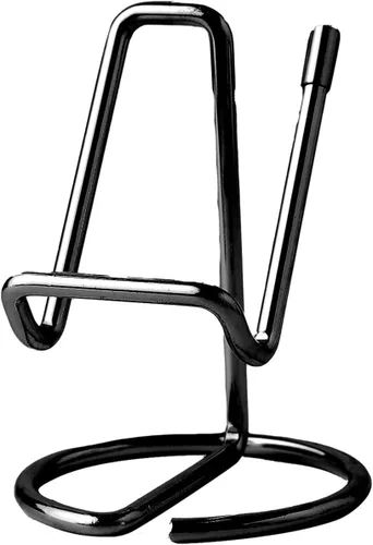 Soporte para teléfono celular, soporte para tarjetas de visita, soporte para teléfono móvil - Base de cable de metal para teléfono celular,