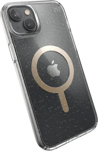 Miniatura 11 de Speck - Funda transparente para iPhone 15 Plus y 14 Plus, delgada, construida para MagSafe, resistente a los arañazos y protección contra caídas