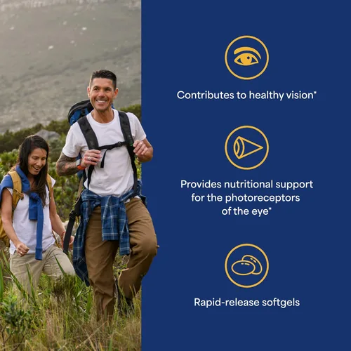 Miniatura 3 de Puritan's Pride Premium Healthy Eyes Lutigold™ Luteína extra con meso-zeaxantina y zeaxantina para hombres y mujeres, soporte para la salud