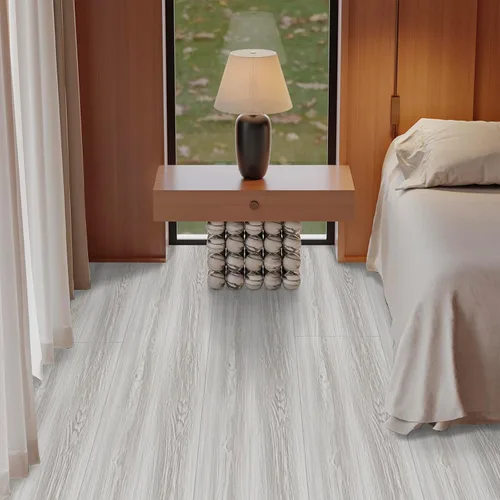 Miniatura 6 de Azulejos de suelo de despegar y pegar: rollo de 11.8x137.8 pulgadas con textura de grano de madera, pisos de vinilo autoadhesivos e impermeables sin