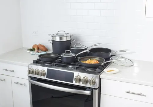 Miniatura 2 de Cuisinart - Apto para lavavajillas, anodizado duro, 11 unidades. Batería de cocina