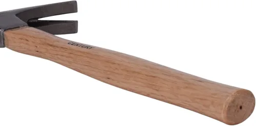 Miniatura 4 de Century Drill & Tool 72278 Martillo de garra recta, 24 onzas, acero forjado en gota, mango de madera de nogal, martillo rasgado duradero