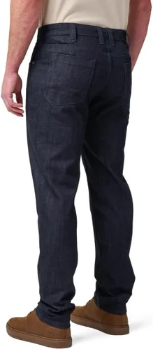 Miniatura 4 de 5.11 Tactical Defender-Flex Slim Jeans para hombre, cintura ajustada, 7 bolsillos, estilo 74465