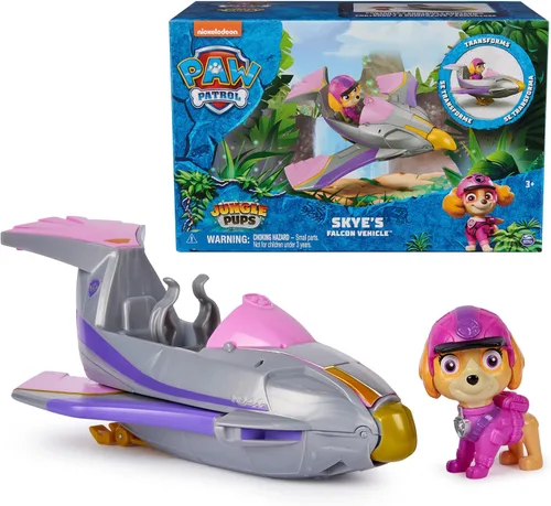 Miniatura 11 de Paw Patrol Jungle Pups, vehículo Chase Tiger, camión de juguete con figura de acción coleccionable, juguetes para niños y niñas a partir de 3 años