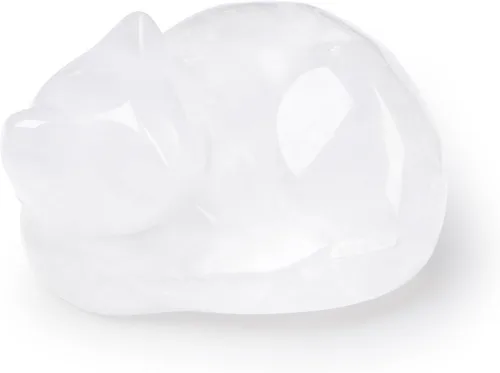 Miniatura 28 de QINJIEJIE Gato de Cristal de Obsidiana Negra de 2 Pulgadas, Piedras Preciosas de Gato Negro, Decoraciones de Estatua de Piedra Curativa, Lindas