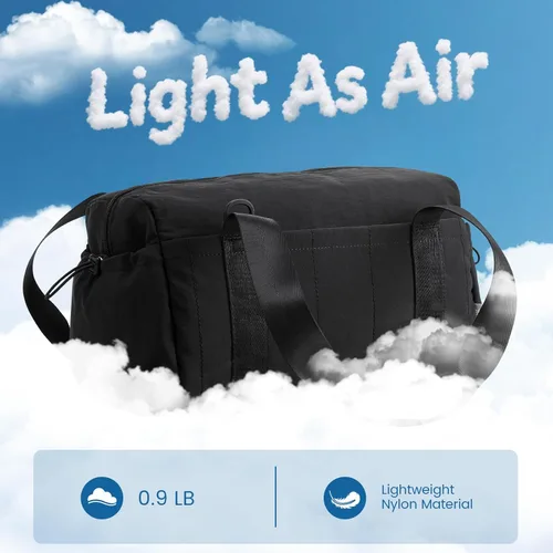 Miniatura 3 de G4Free Pequeña bolsa de gimnasio para mujer de 14 pulgadas con compartimento húmedo, bonita bolsa de lona para viajes, deportes y entrenamiento