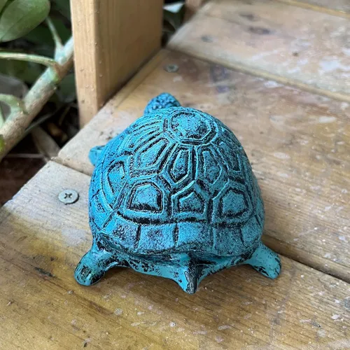 Miniatura 9 de Ocultador de llaves para exteriores, estatua de animal de hierro fundido y llaves para exteriores, soporte decorativo para llaves ocultas, antiguo