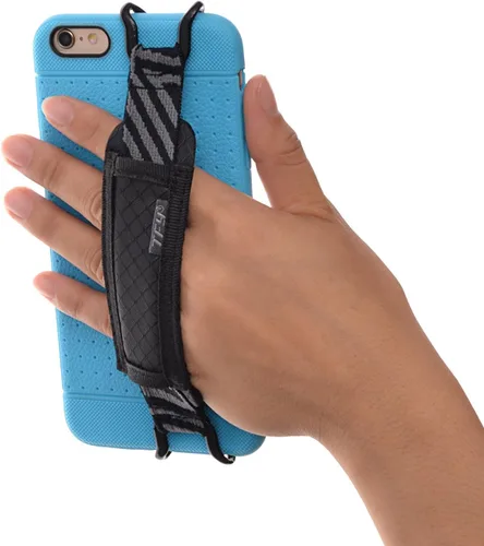 Miniatura 7 de TFY Soporte de correa de mano de seguridad compatible con iPhone 17 Pro Max/Air / 16 Pro / 15/14 Plus / 13 Pro / 12/11 / Xs/XR/X / 8 Plus/SE/Galaxy