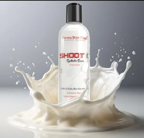 Miniatura 2 de Shoot IT Semen sintético a base de agua con sabor auténtico, lubricante sin perfume de 4 onzas para parejas, con la confianza de la industria