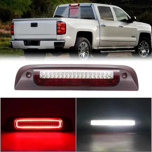 Miniatura 11 de R&F Auto Tercera luz de freno LED ahumada con juntas de espuma de sello de repuesto para Silverado y Sierra 1500/2500/3500 HD Classic (1999-2007)