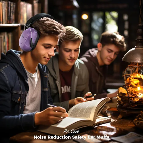 Miniatura 57 de ProCase NRR 28dB Noise Reduction Ear Muffs, Foldable Adjustable Noise Cancelling Headphones
