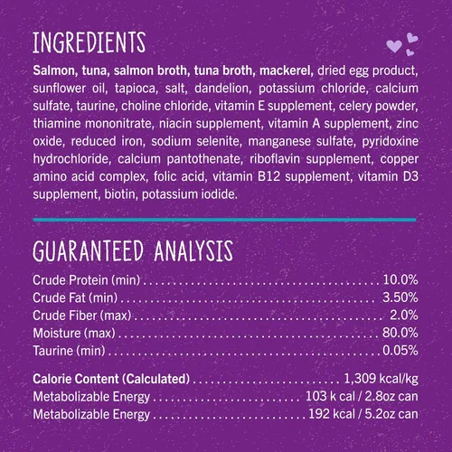 Miniatura 5 de Stella & Chewy's Carnivore Cravings Purrfect Paté – Alimento húmedo prémium sin granos para gatos – Receta de salmón, atún y caballa – Alto