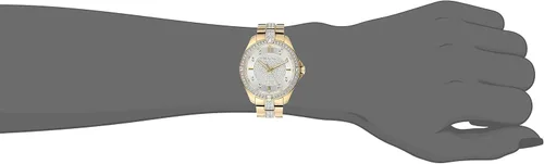 Miniatura 2 de Bulova 98L228 Reloj de pulsera para mujer con cristales de Swarovski en tono dorado