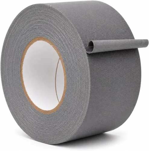 Miniatura 14 de WOD - Cinta adhesiva negra de grado profesional, fabricada en Estados Unidos, 1 pulgada x 50 yardas, sin residuos pegajosos, cables, no reflectante
