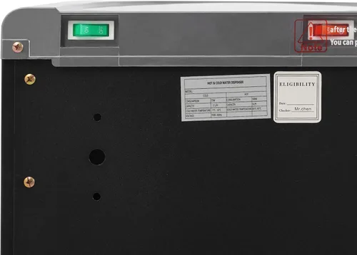 Miniatura 8 de Dispensador de enfriador de agua de carga inferior para botella de 5 galones, 3 ajustes de temperatura, agua caliente, fría y ambiental, perfecto