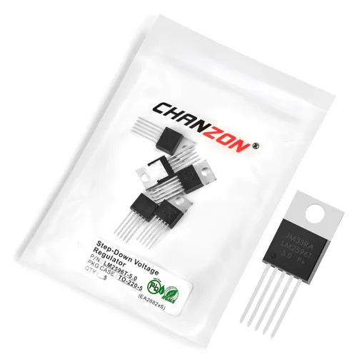 Miniatura 31 de Chanzon TL431 TO-92 Regulador de voltaje ajustable positivo IC, regulador positivo de tres terminales para administración de energía