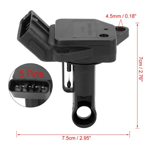Miniatura 2 de X AUTOHAUX 22204-0D010 Sensor del medidor de flujo de aire masivo para Toyota Corolla 2000-2002