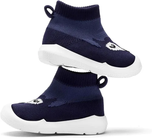 Miniatura 3 de Engtoy Baby Sock Shoes Baby Walking Shoes Infant Non-Slip Breathable Slippers with Soft Rubber Sole Baby Boys Girls Slip On Sneakers