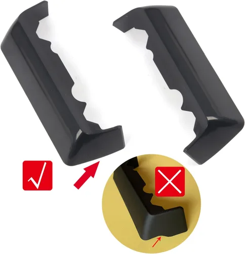 Miniatura 3 de CTH para Toyota Land Cruiser Prado FJ150 2010-2018 - Portaequipajes para techo de automóvil, cubierta central, accesorio para automóvil, 2 piezas