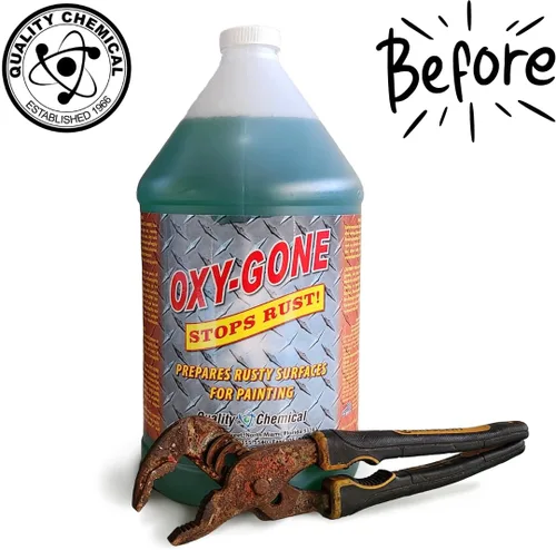 Miniatura 3 de Quality Chemical Oxy-Gone - Removedor de óxido y tratamiento de metales, reformador de óxido, removedor de óxido, removedor de óxido de metal