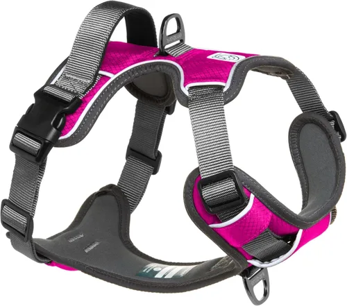 Miniatura 18 de Arnés para perro de aventura Embark, arnés para perro sin tirones con ribete reflectante para perros grandes - Nylon de grado militar, clip frontal