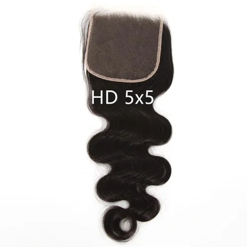 Miniatura 23 de Afro Kinky Curly 5x5 HD Cierre de encaje prearrancado con borde rizado de bebé 4B 4C, cierre de encaje HD de cabello humano transparente