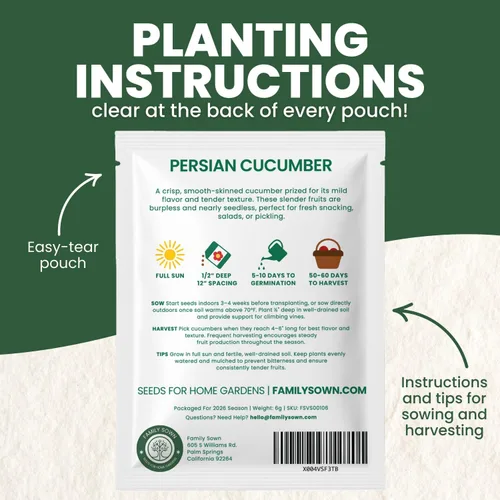 Miniatura 10 de Shishito Pepper – 60 semillas premium para plantar – Pimienta especial dulce, salada y de alto rendimiento para la temporada 2026 – Bolsa de 500