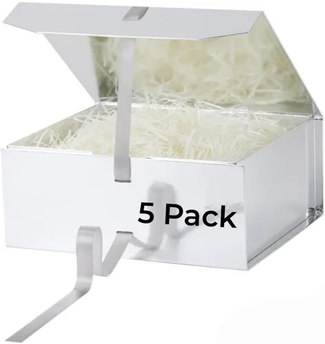 Miniatura 21 de GoooodGift Caja de regalo grande azul, 1 paquete de 13.5 x 11 x 5.3 pulgadas, caja de regalo de lujo para regalos con tapa de cierre magnético