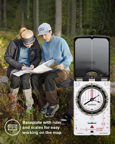 Miniatura 21 de SUUNTO Brújula MC-2: Brújula de primera línea para profesionales y excursionistas serios