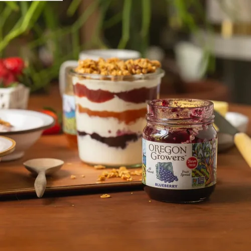 Miniatura 3 de Oregon Growers, Mermelada de arándanos – Fruta fresca en temporada, conservas y mermeladas de arándanos, para untar de frutas naturales, sin OMG