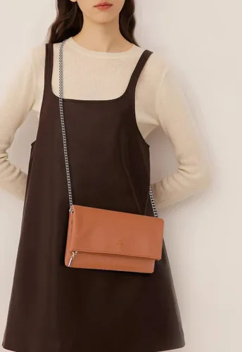 Miniatura 2 de GM LIKKIE Bolso de mano para mujer, bolso de mano grande de sobre, bolso cruzado plegable de piel sintética