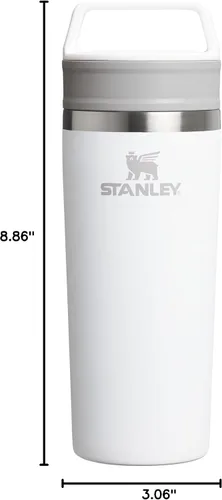 Miniatura 10 de Stanley Cafe To Go - Taza de viaje de 16 onzas Tapa hermética de dos partes para beber Vaso térmico para café, té y bebidas Taza de café Frost