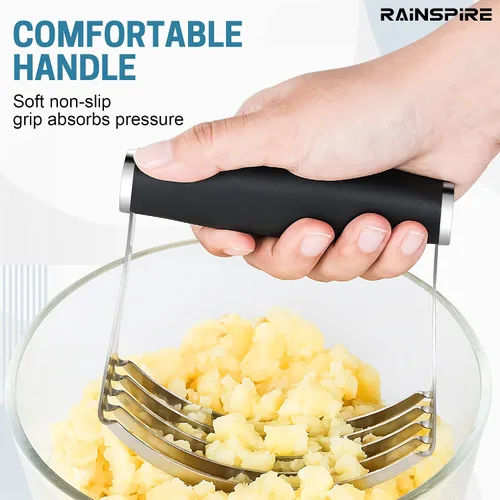 Miniatura 6 de Rainspire XL - Cortador de repostería para hornear, licuadora de repostería resistente, de acero inoxidable, cuchillas gruesas y afiladas, cortador