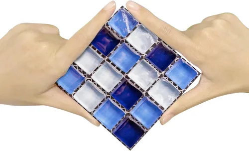 Miniatura 11 de Alwayspon 25 unidades de transferencias de azulejos de mosaico de despegar y pegar para pared para decoración del hogar, 4 x 4 pulgadas, calcomanías