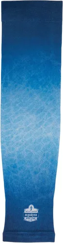 Miniatura 8 de Ergodyne Par de mangas de protección solar unisex para adultos Azul