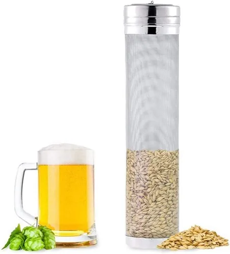 Miniatura 4 de Filtro de tolva seca de cerveza, malla fina Barriles de 400 micrones, cartucho para el hogar, filtro de cerveza de café, filtro de cubo de vino