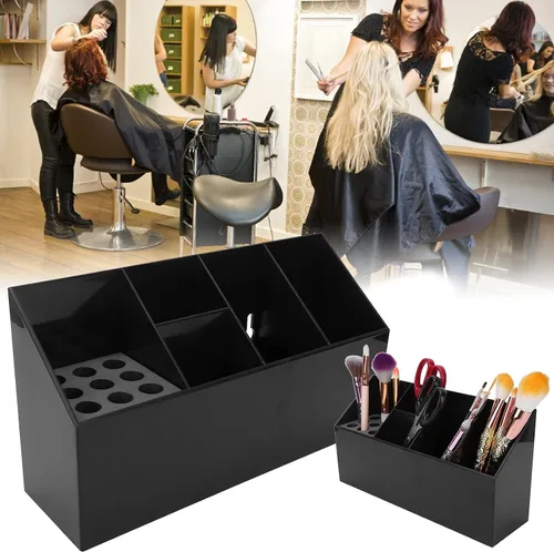 Miniatura 3 de Soporte de tijeras para salón de belleza, soporte para herramientas de peluquero, soporte para tijeras de corte de pelo para peluquería o uso