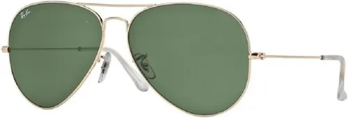 Miniatura 54 de Ray-Ban RB3025 - Lentes de sol de aviador de metal para hombre y mujer + paquete con kit de cuidado de gafas iWear de diseñador