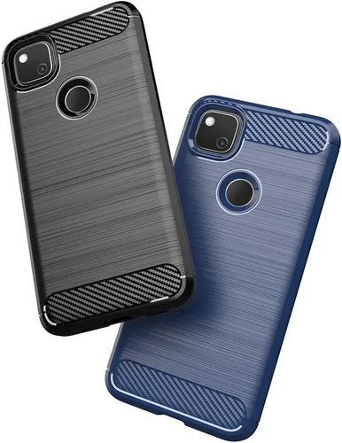 Miniatura 7 de Asuwish Funda compatible con Google Pixel 4a 4G y protector de pantalla de vidrio templado, accesorios de celda, funda protectora de TPU suave
