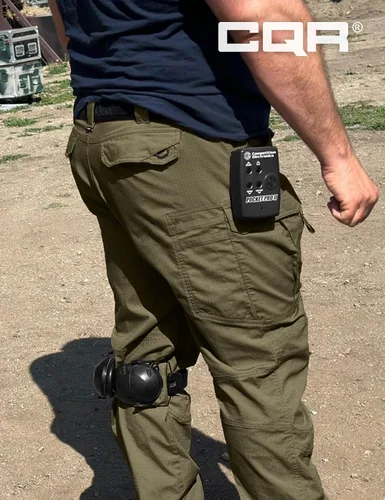 Miniatura 203 de CQR – Pantalones tácticos elásticos tipo cargo para hombre, resistentes al agua, de tela ripstop (antidesgarros), ligeros, ideales para uso diario