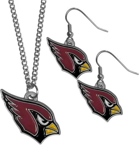 Miniatura 4 de Siskiyou Sports NFL unisex-adult Dangle Earrings and Chain Necklace Set Azul