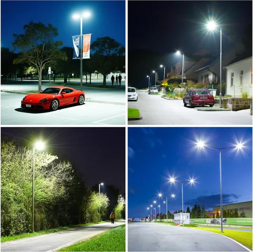 Miniatura 6 de Luz LED de Poste para Estacionamiento de 480V 320W con Montaje de Ajuste Deslizante, Luces LED Tipo Caja UL DLC Certificadas 44800LM 5000K Luces