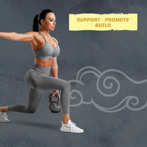 Miniatura 7 de Polvo de Monohidrato de Creatina Micronizado PreWorkout, Suplemento de Recuperación para Apoyo a la Construcción Muscular, Entrenamiento de Fuerza